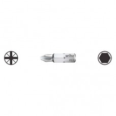 Wiha Standard Bit - Pozidriv - Style C 6.3. - PZ0 - 05300